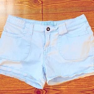 🌻3/$18 Light blue denim shorts junior size 9